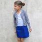 Preview: Papierschnittmuster Kleid mit Tulpenrock Sally Gr. 98-152